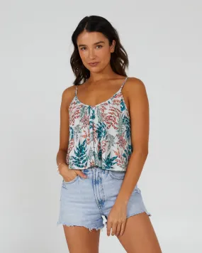 Desert Island White Tropic Cami