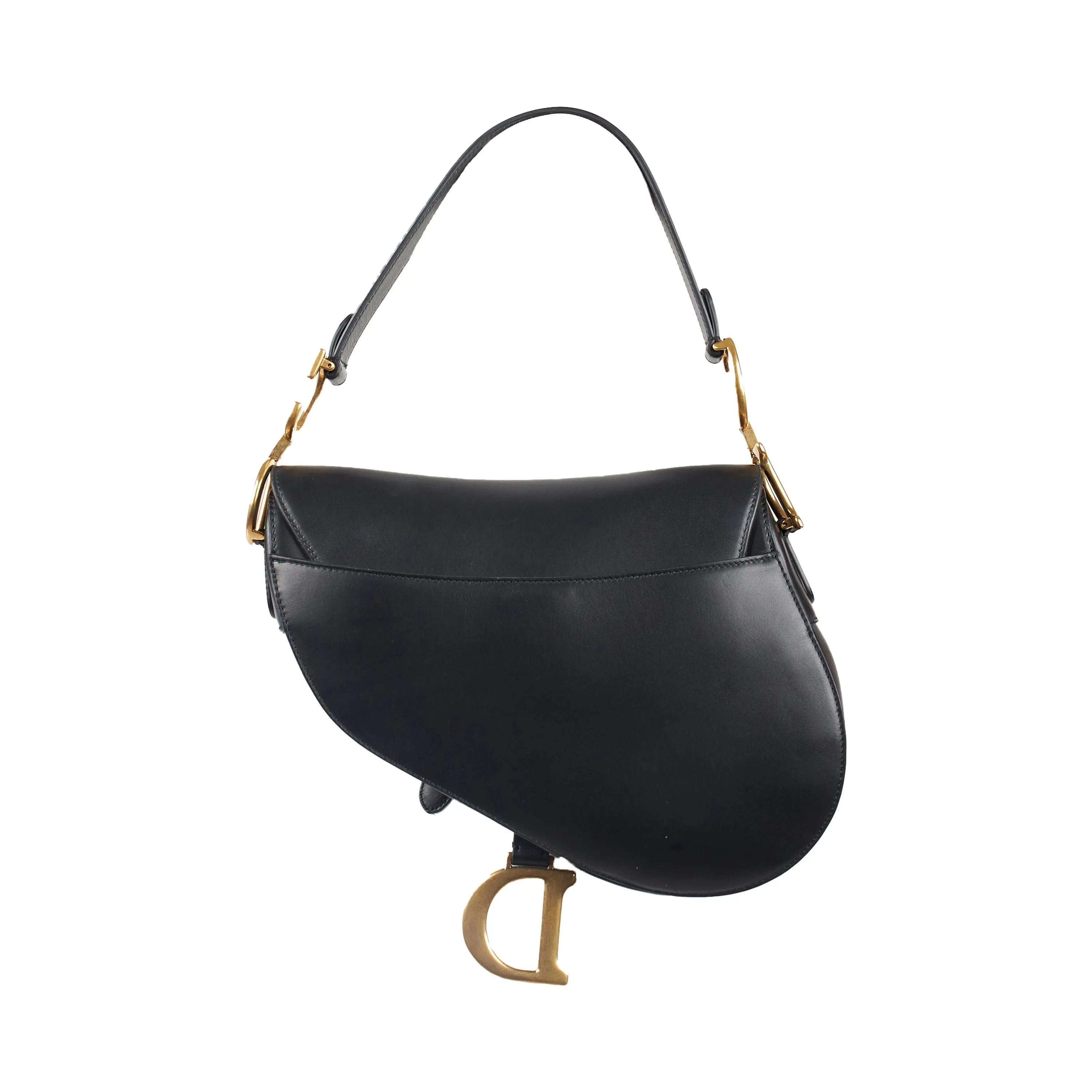 Dior Leather Medium Saddle Bag - '10s