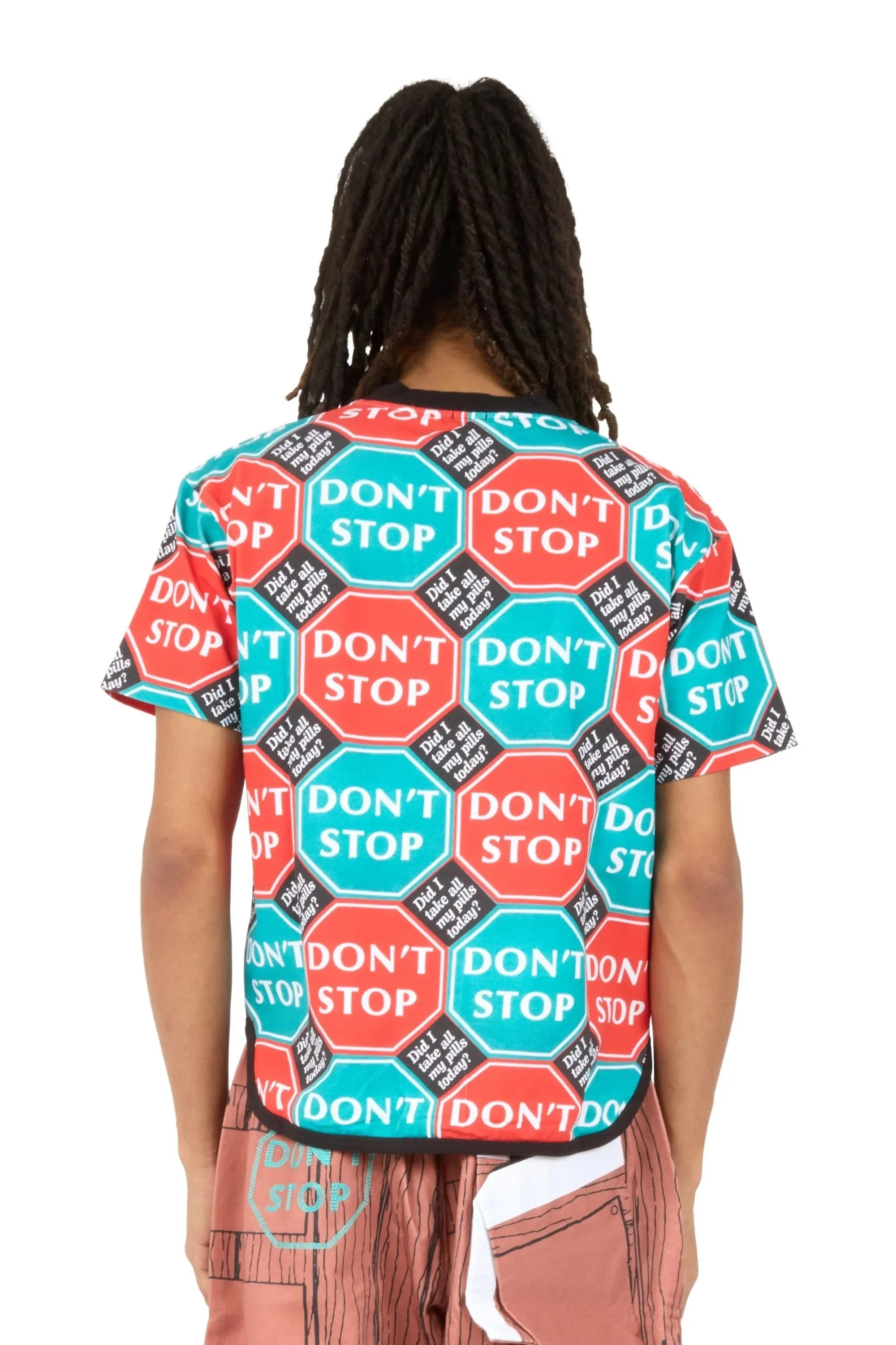 Don't Stop Unisex Tshirt Jersey