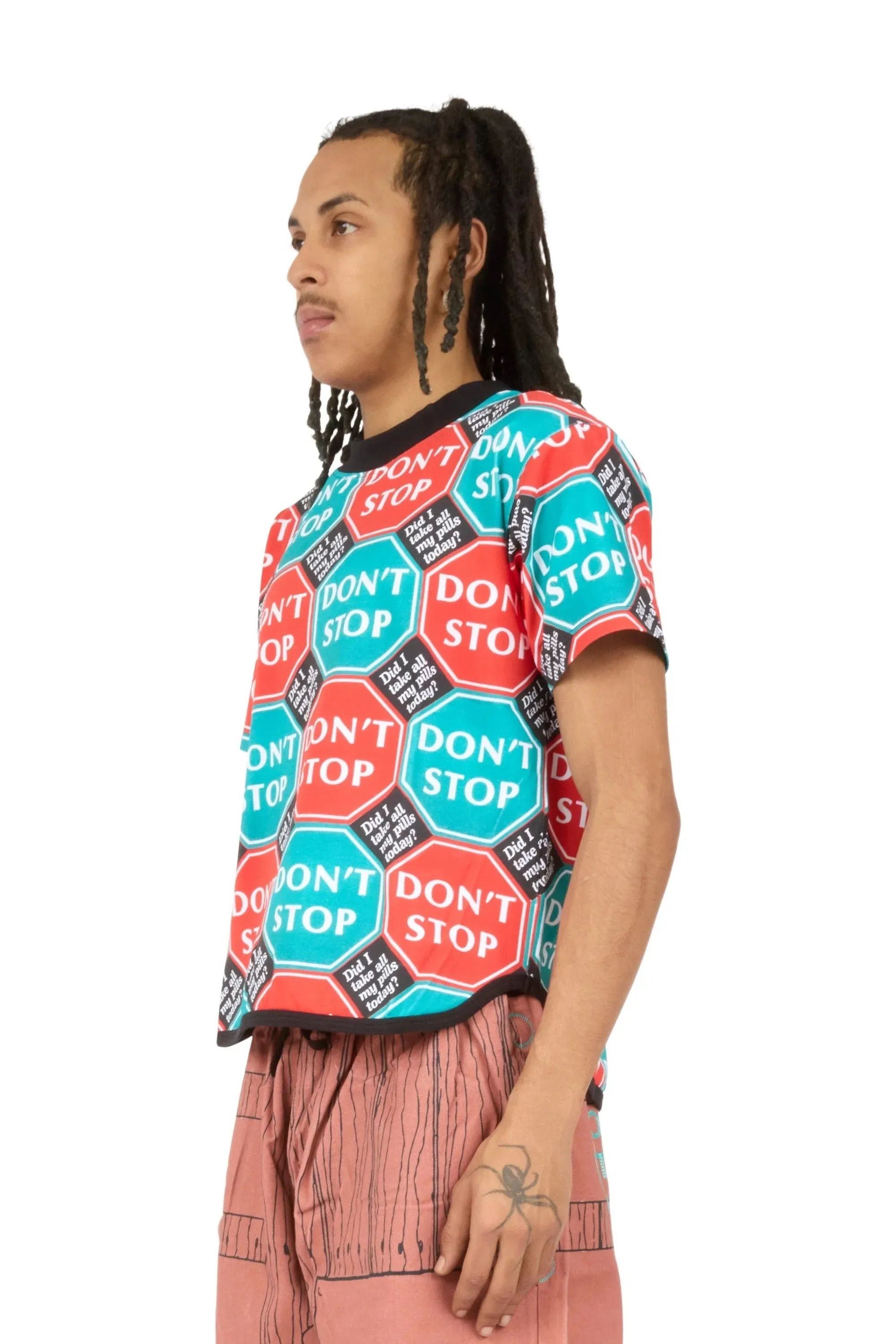 Don't Stop Unisex Tshirt Jersey