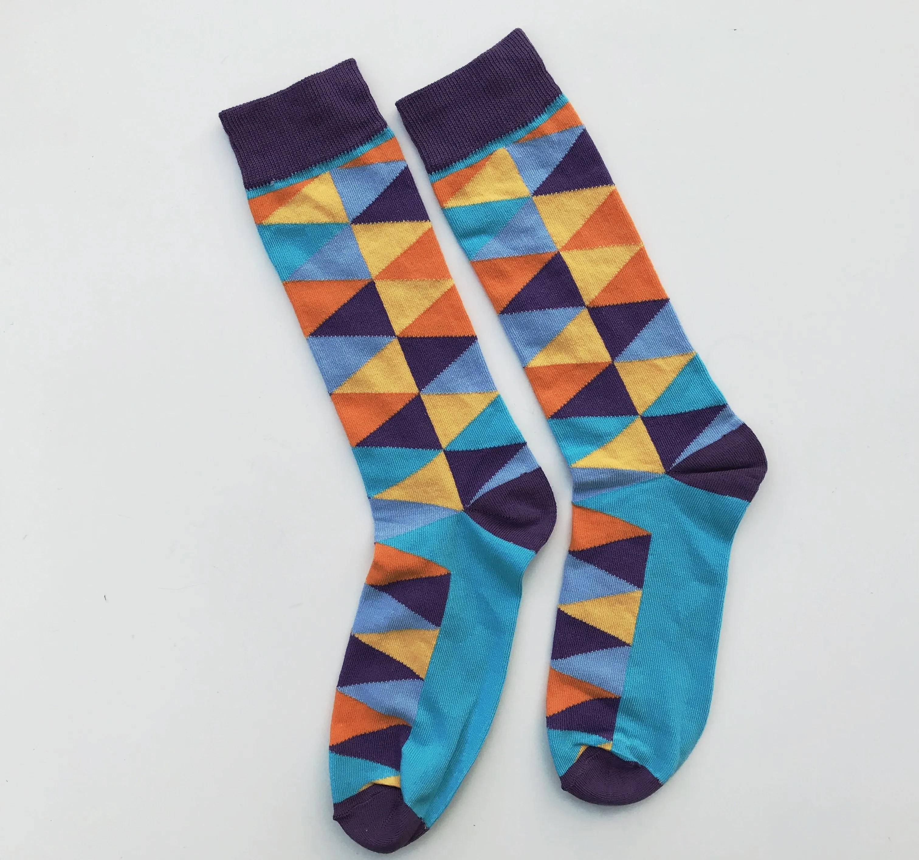 Dress Socks - Bright Days Line - Fun Geometry