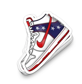 Dunk High "Evil Knievel" Sneaker Sticker