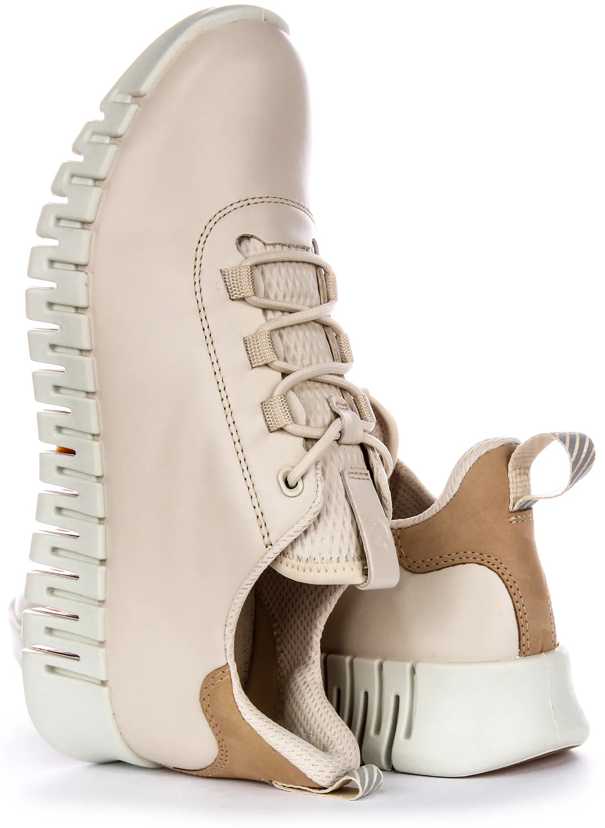 Ecco Gruuv W In Cream For Women