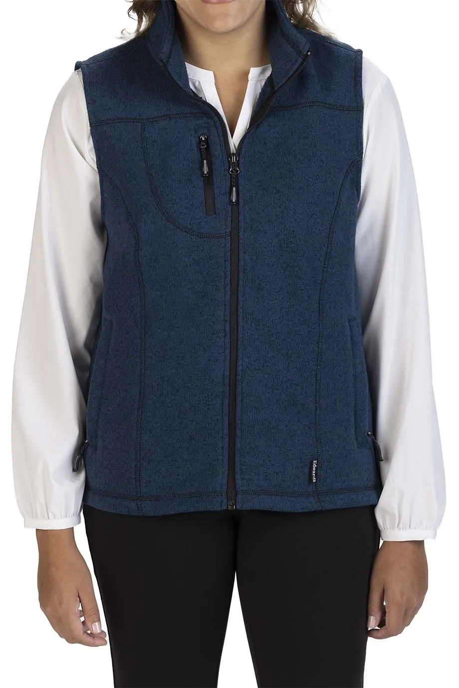 Edwards 6463 Women's Sweater Knit Fleece Vest