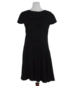 Emilio Pucci Black Wool Dress sz 12