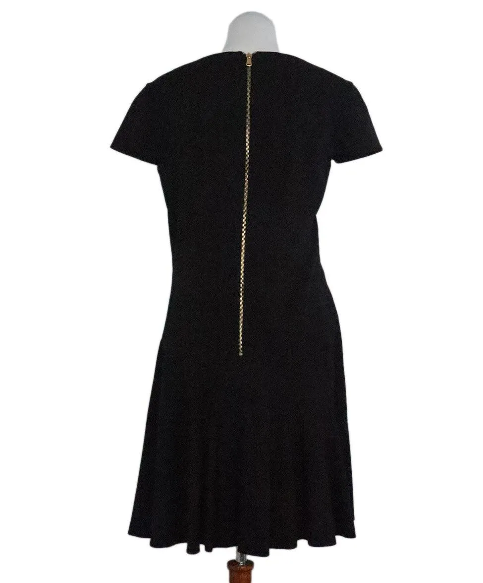 Emilio Pucci Black Wool Dress sz 12