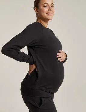 Favorite Raglan Maternity Pullover