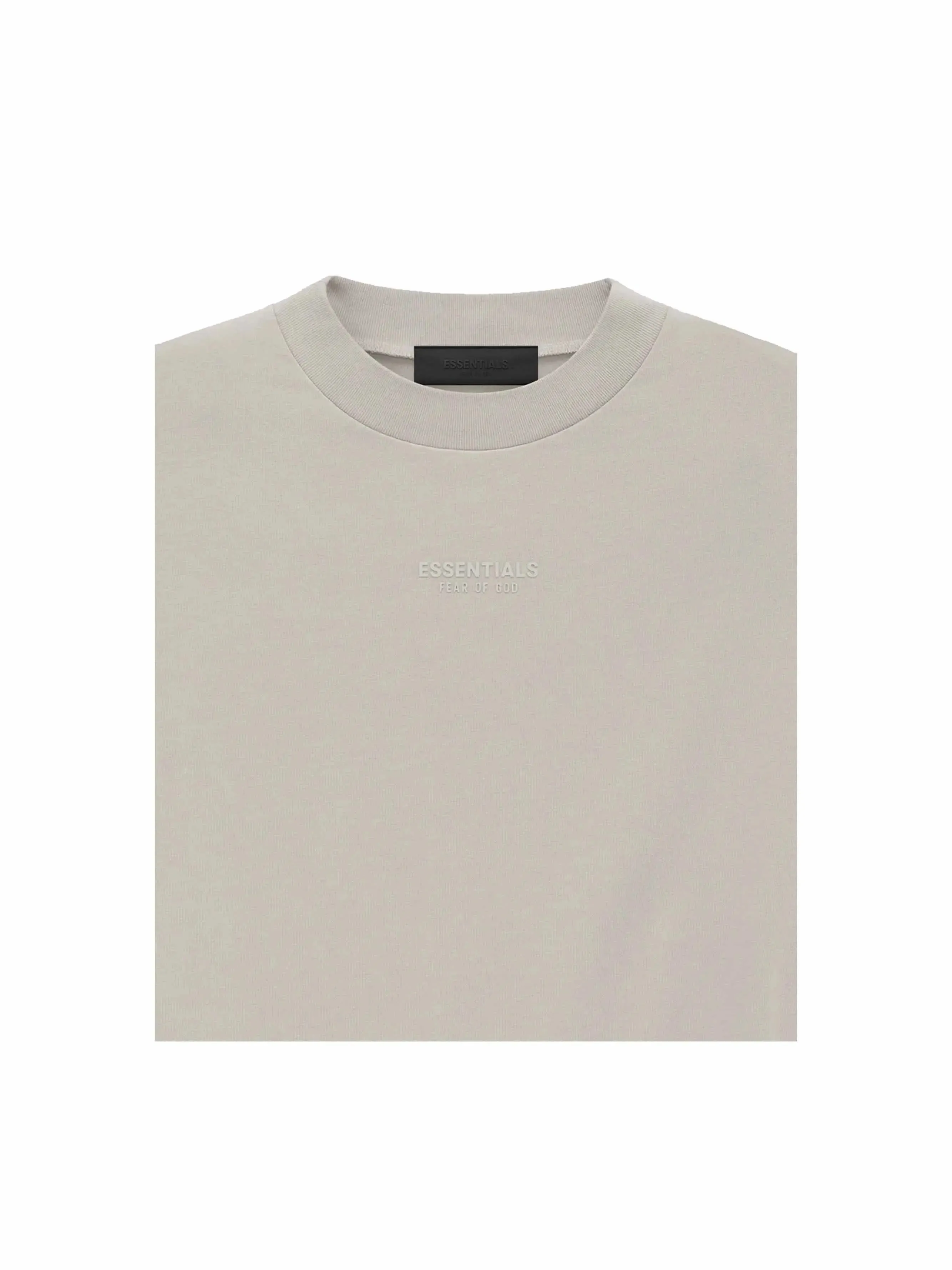 Fear of God Essentials Tee Silver Cloud