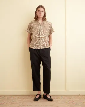 Filet Filigree Short Sleeve Shirt