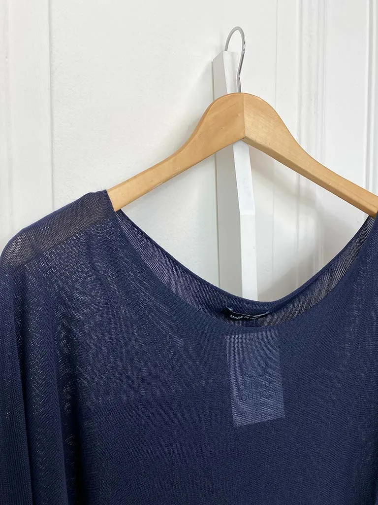 Fine Knit - Navy