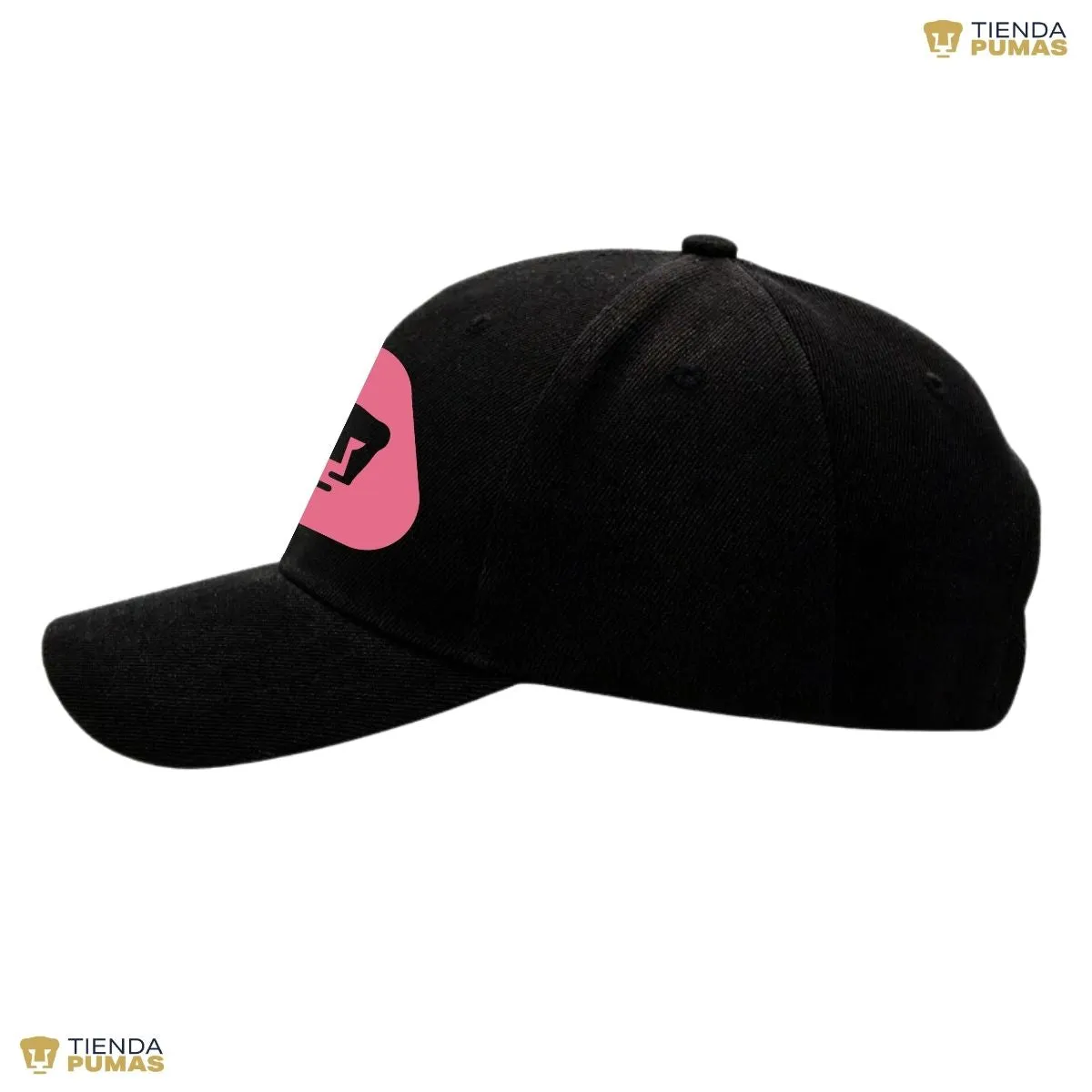 Gorra Pumas UNAM Hombre Mujer Ajustable Emblema Rosa 5 Vinil