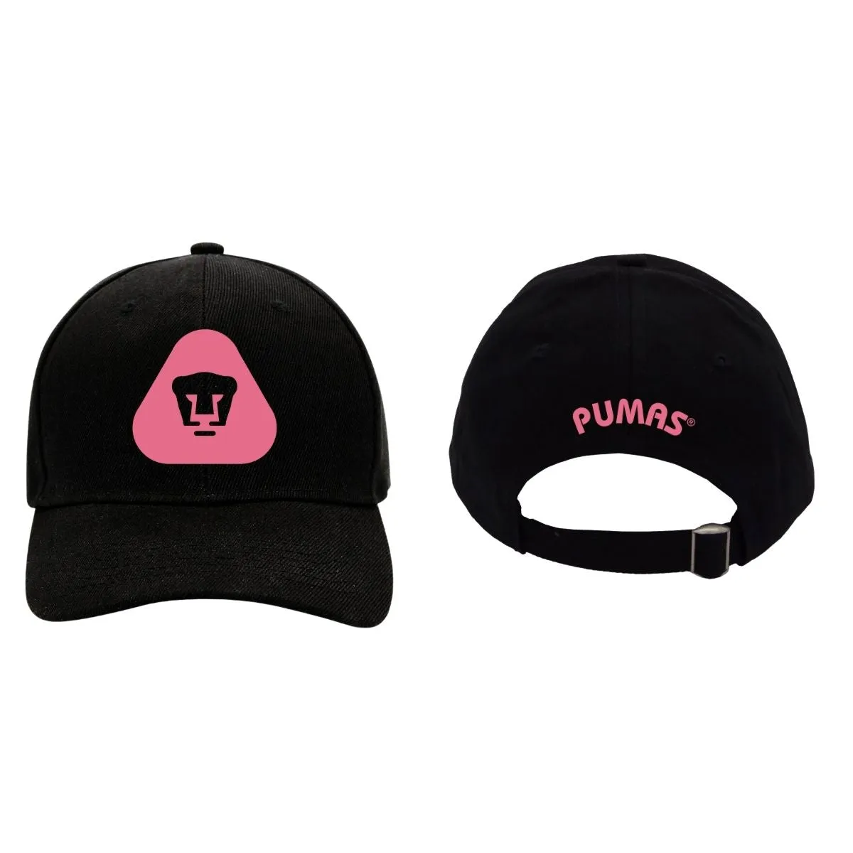 Gorra Pumas UNAM Hombre Mujer Ajustable Emblema Rosa 5 Vinil