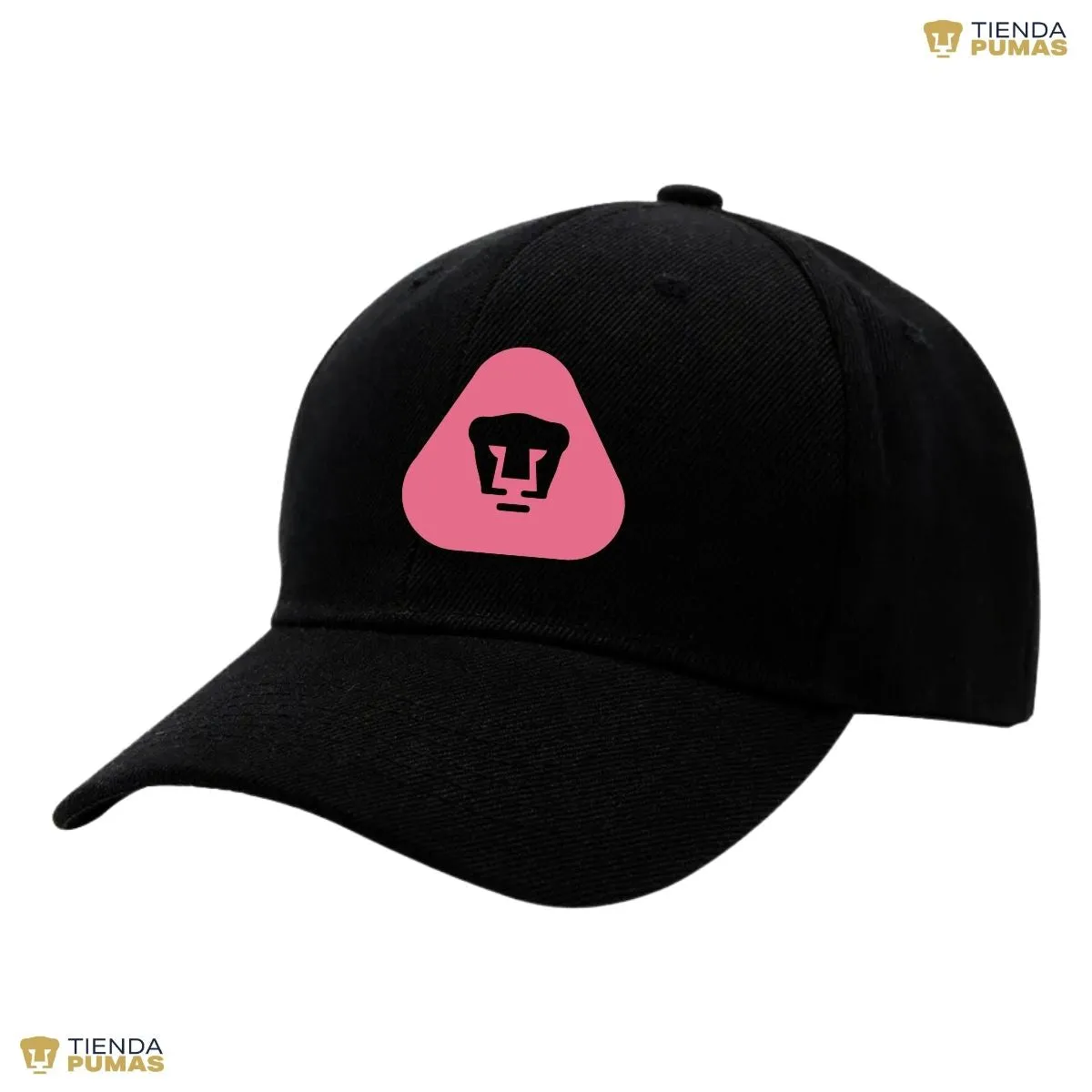 Gorra Pumas UNAM Hombre Mujer Ajustable Emblema Rosa 5 Vinil