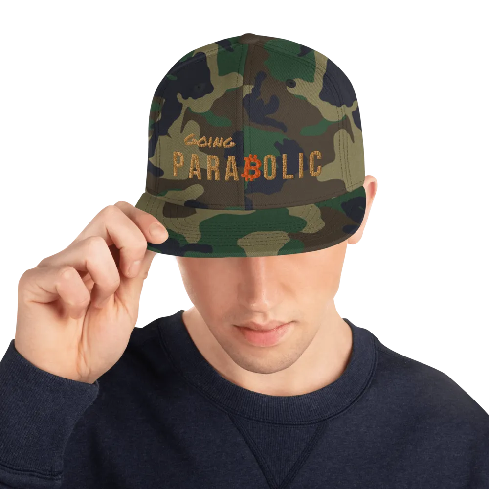 GP Camo Snapback Hat