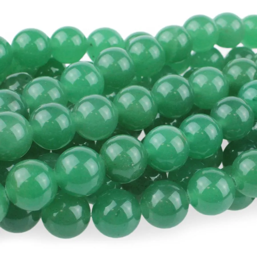 Green Aventurine (AAA) 10mm Round 8-Inch