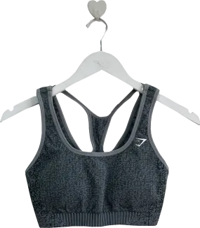 gymshark Grey Marl Seamless Scoop Bra Bnwt UK M