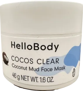 hellobody Cocos Clear Coconut Mud Face Mask 46g