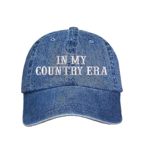 In My Country Era Baseball Hat - Rodeo Baseball Hat