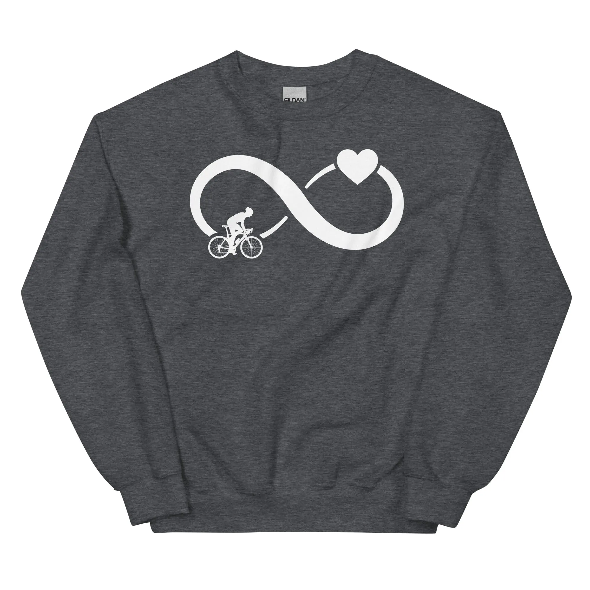 Infinity Heart and Cycling 1 - Sweatshirt (Unisex)