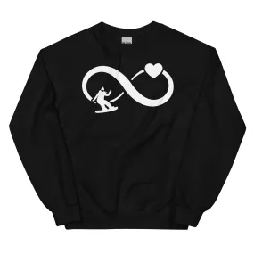 Infinity Heart and Snowboarding 1 - Sweatshirt (Unisex)