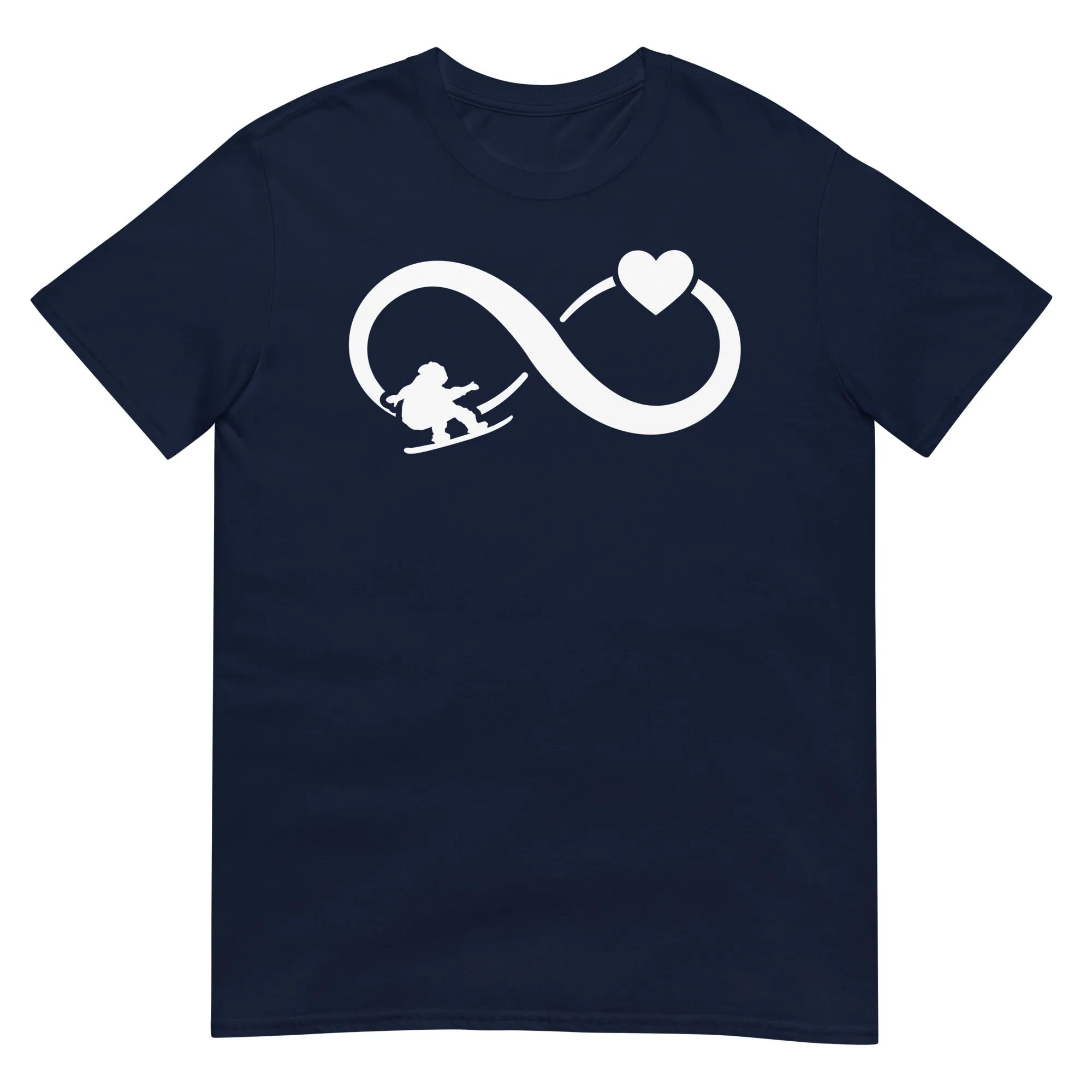 Infinity Heart and Snowboarding - T-Shirt (Unisex)