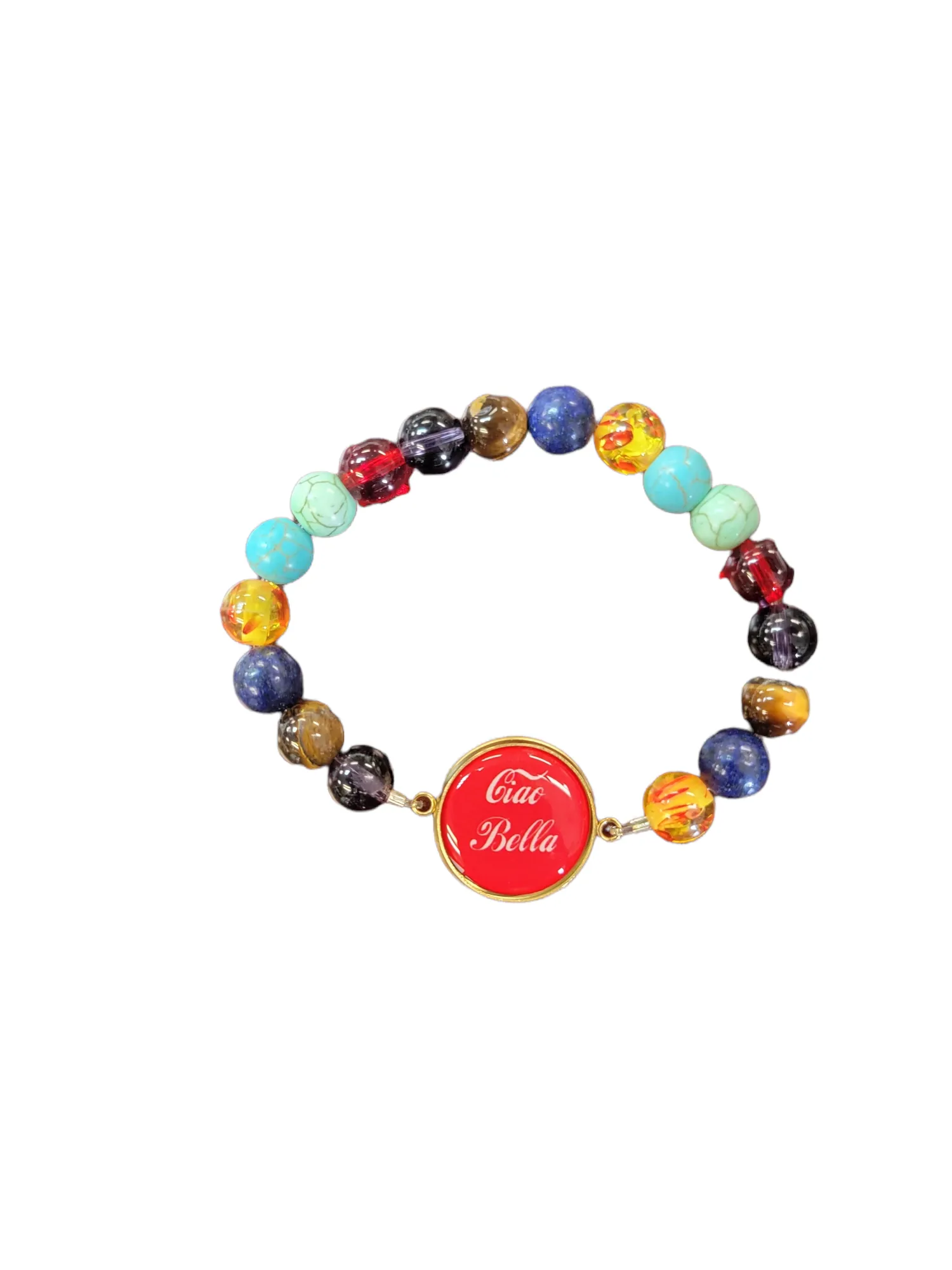 Italian Ciao Bella Stretch Chakra Bracelet