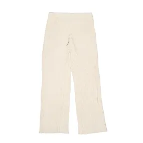 John Elliott Womens Ginza Rib Cropped Pant 'Feather'