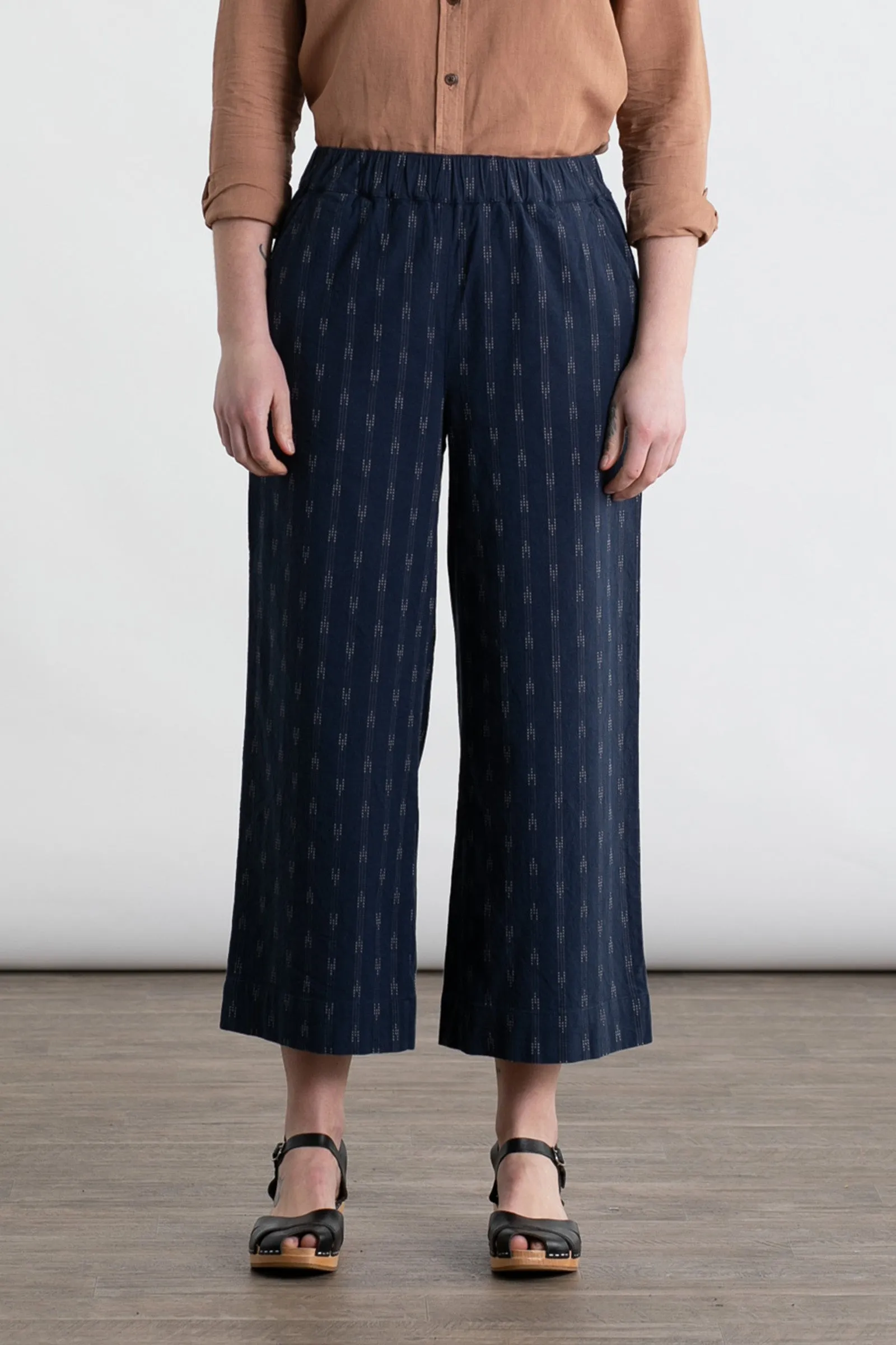 Keaton Pant / Navy Dobby Stripe