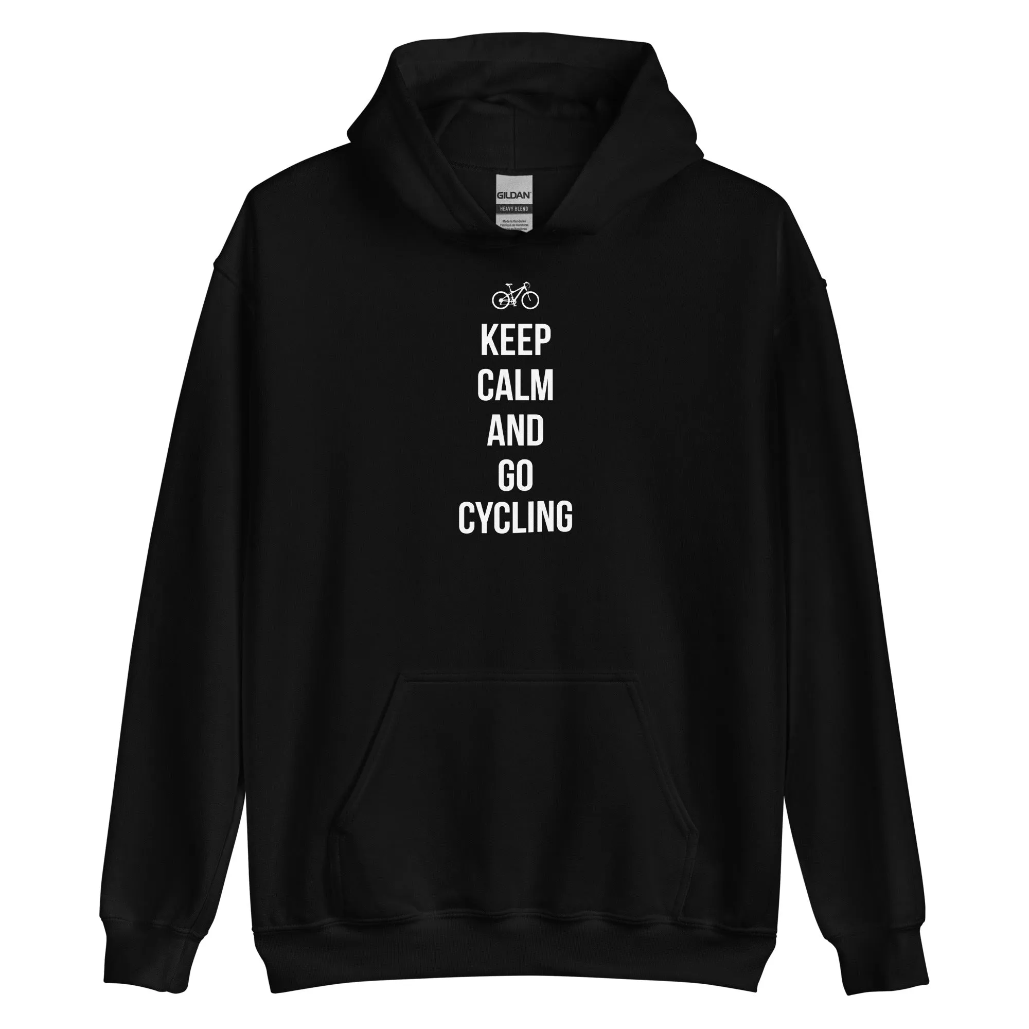 Keep calm and go cycling - Unisex Hoodie