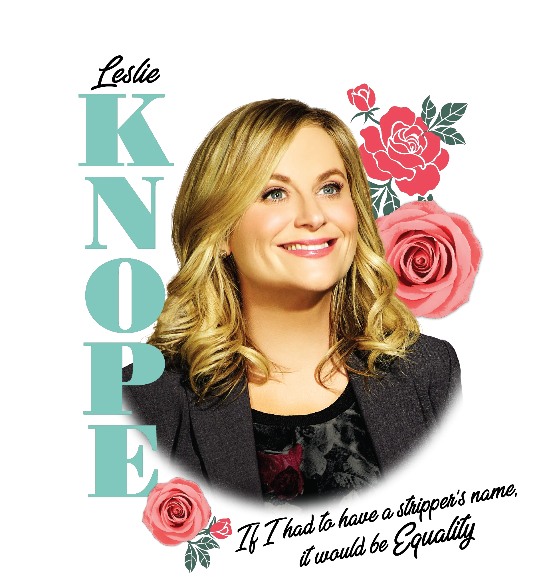 Leslie Knope Stripper - Women's T-Shirt