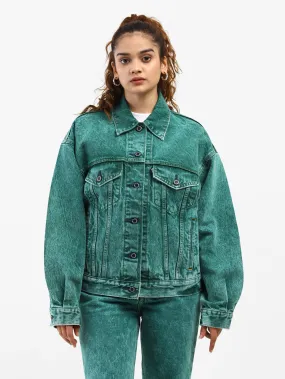 Levi's x Deepika Padukone Emerald Trucker Jacket