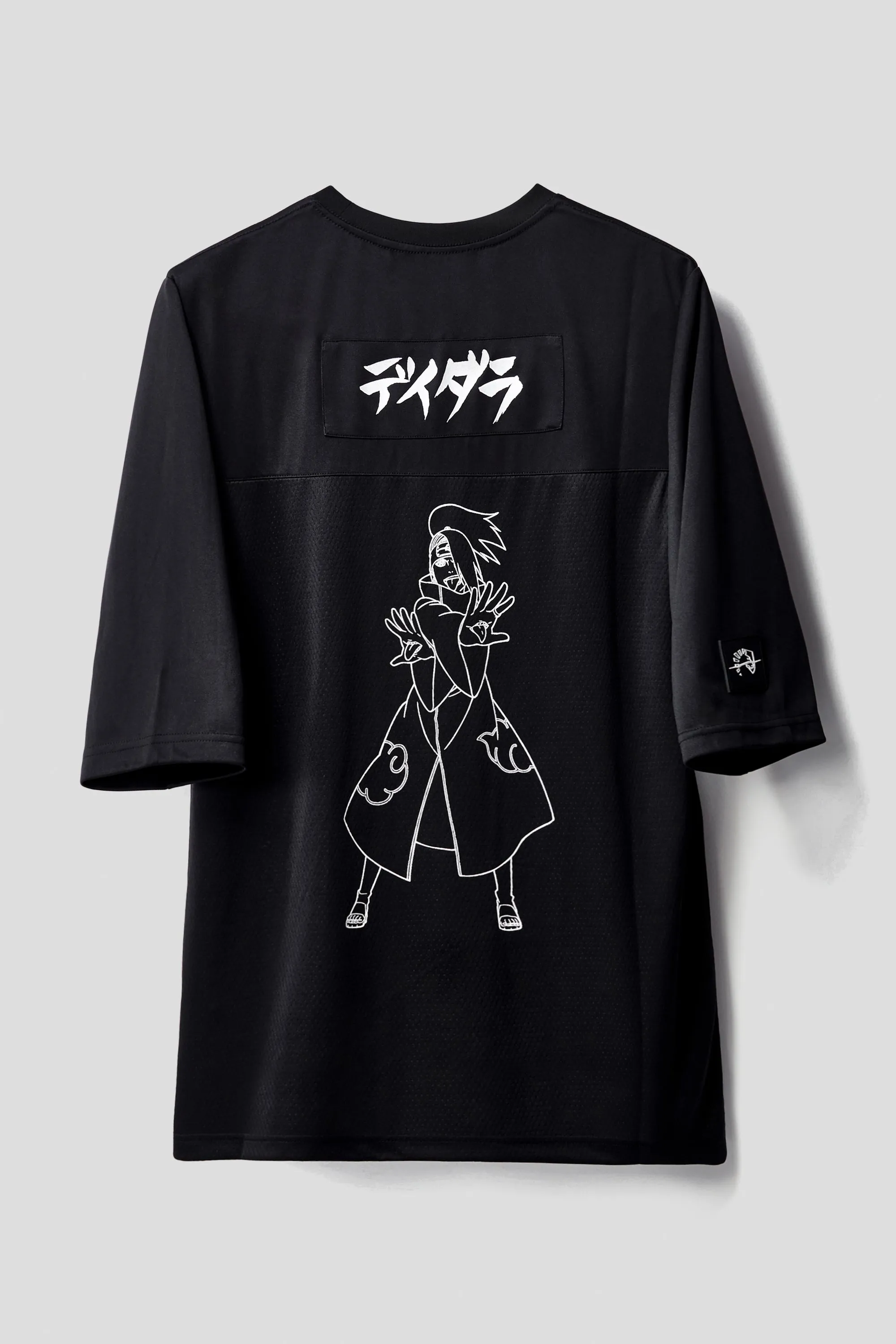 LIQUID x NARUTO AKATSUKI DEIDARA C1 MESH PUFF TEE