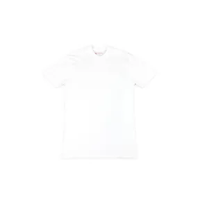 Marathon Shoulder T-Shirt (Ultra Fitted) - White/Red