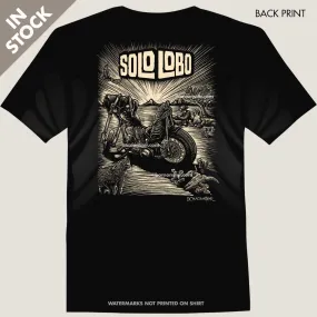 Men's Harley T-Shirt "Solo Lobo"