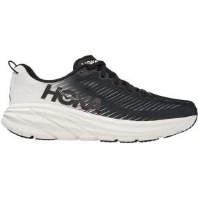 Men's Hoka One One Rincon 3, Black/White, 13 D Medium