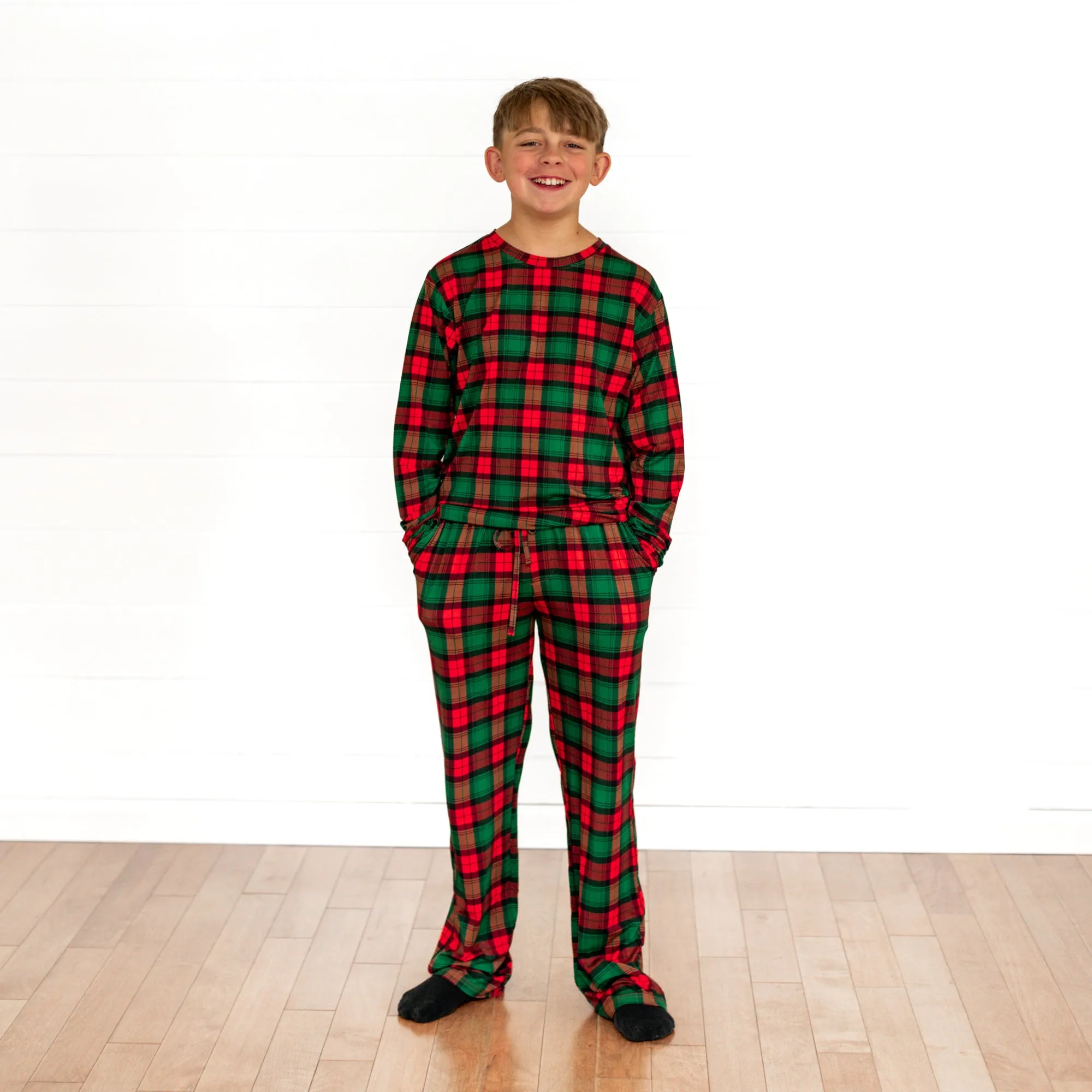 MEN'S PAJAMA SET- Classic Tartan