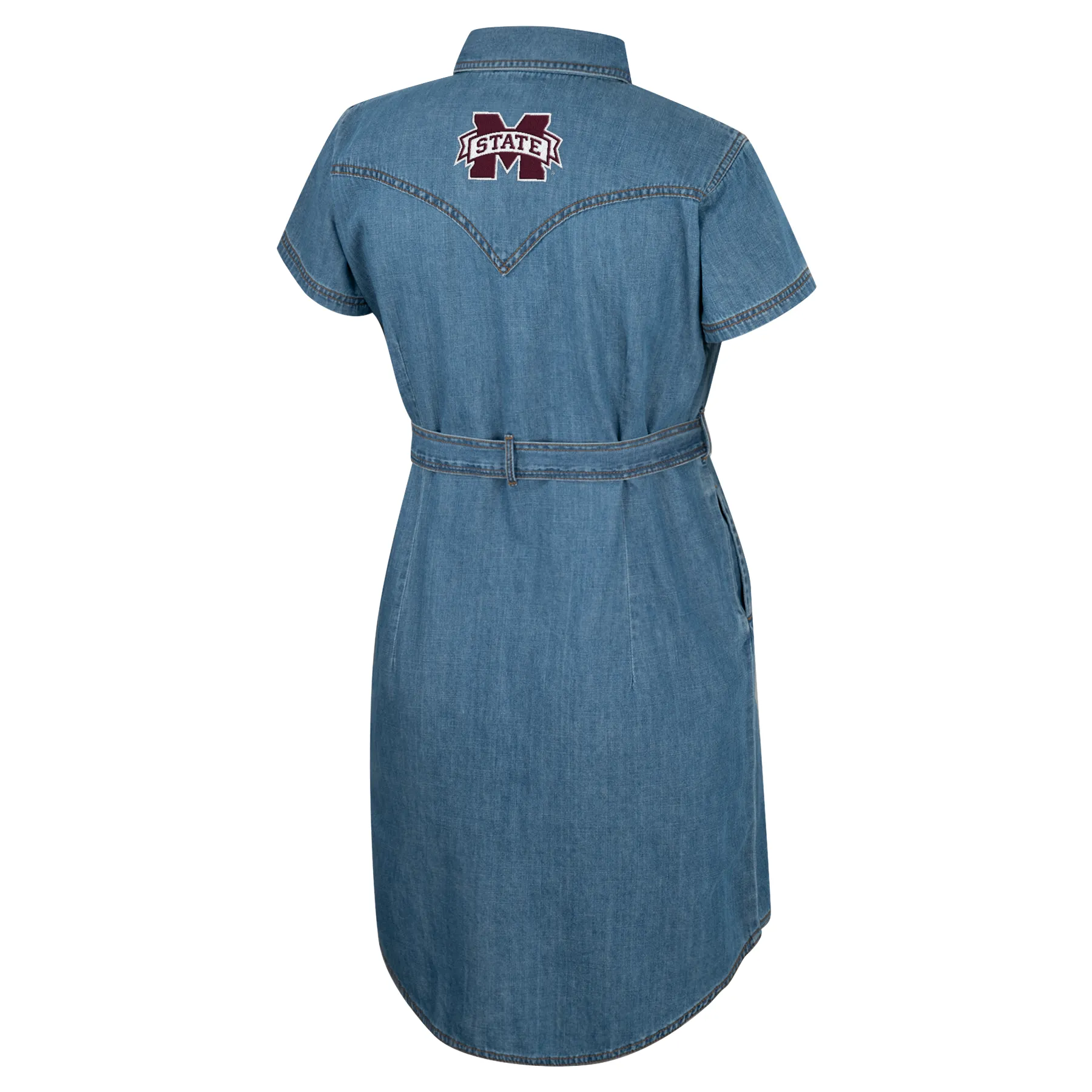 Mississippi State Wrangler® Snap Denim Dress