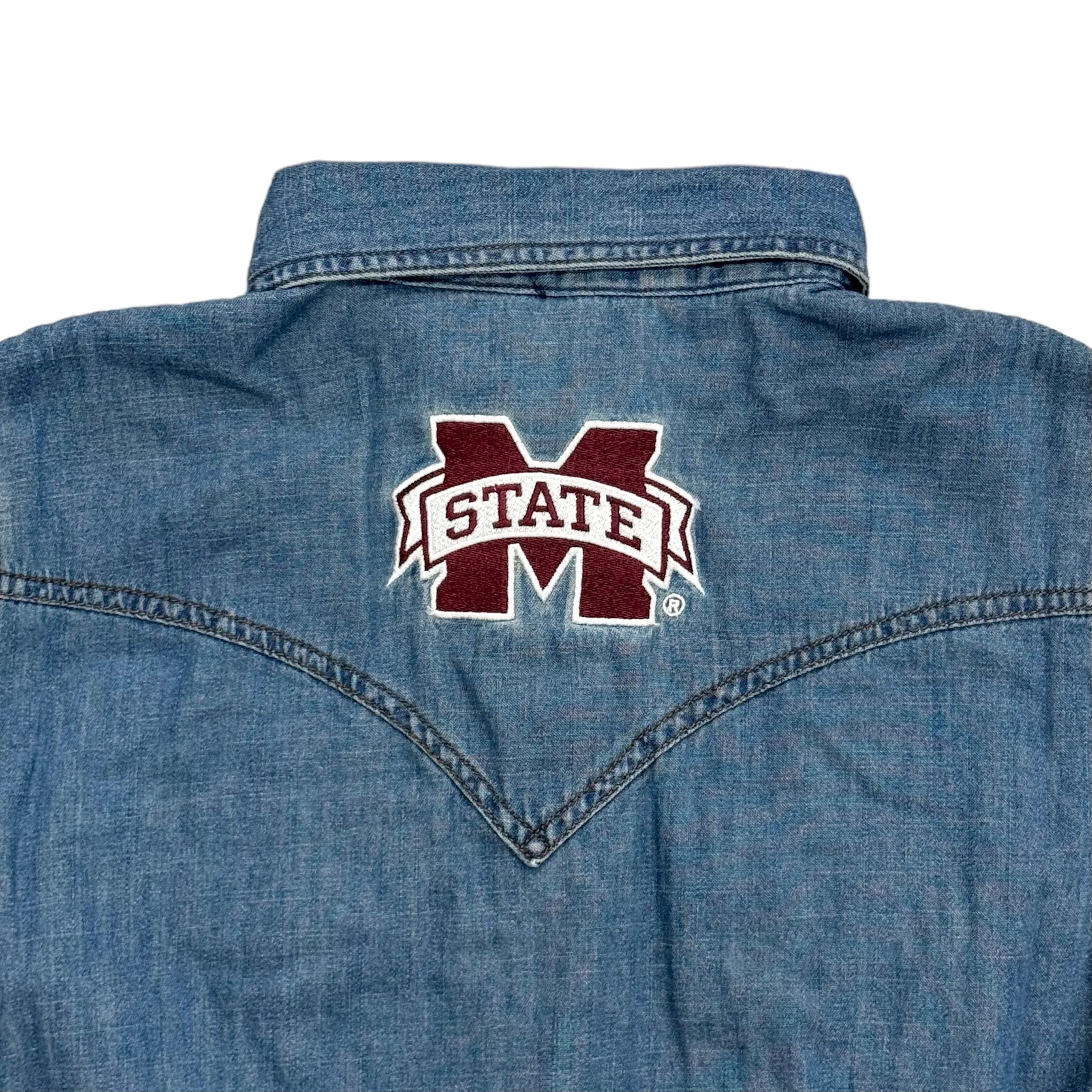 Mississippi State Wrangler® Snap Denim Dress