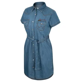 Mississippi State Wrangler® Snap Denim Dress