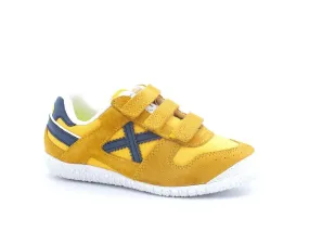 MUNICH Mini Goal 1540 Sneaker Bambino Yellow Blue 8128540