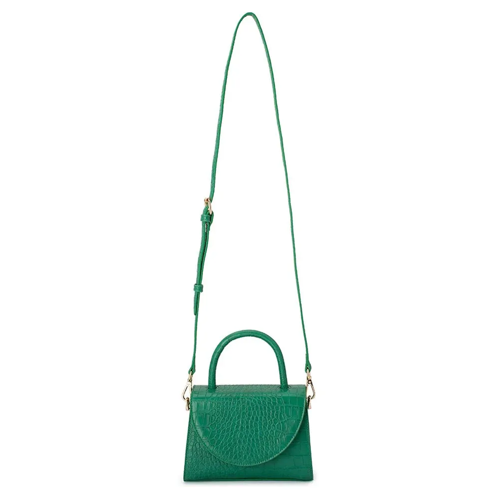 Nadia Top Handle Bag (Green)