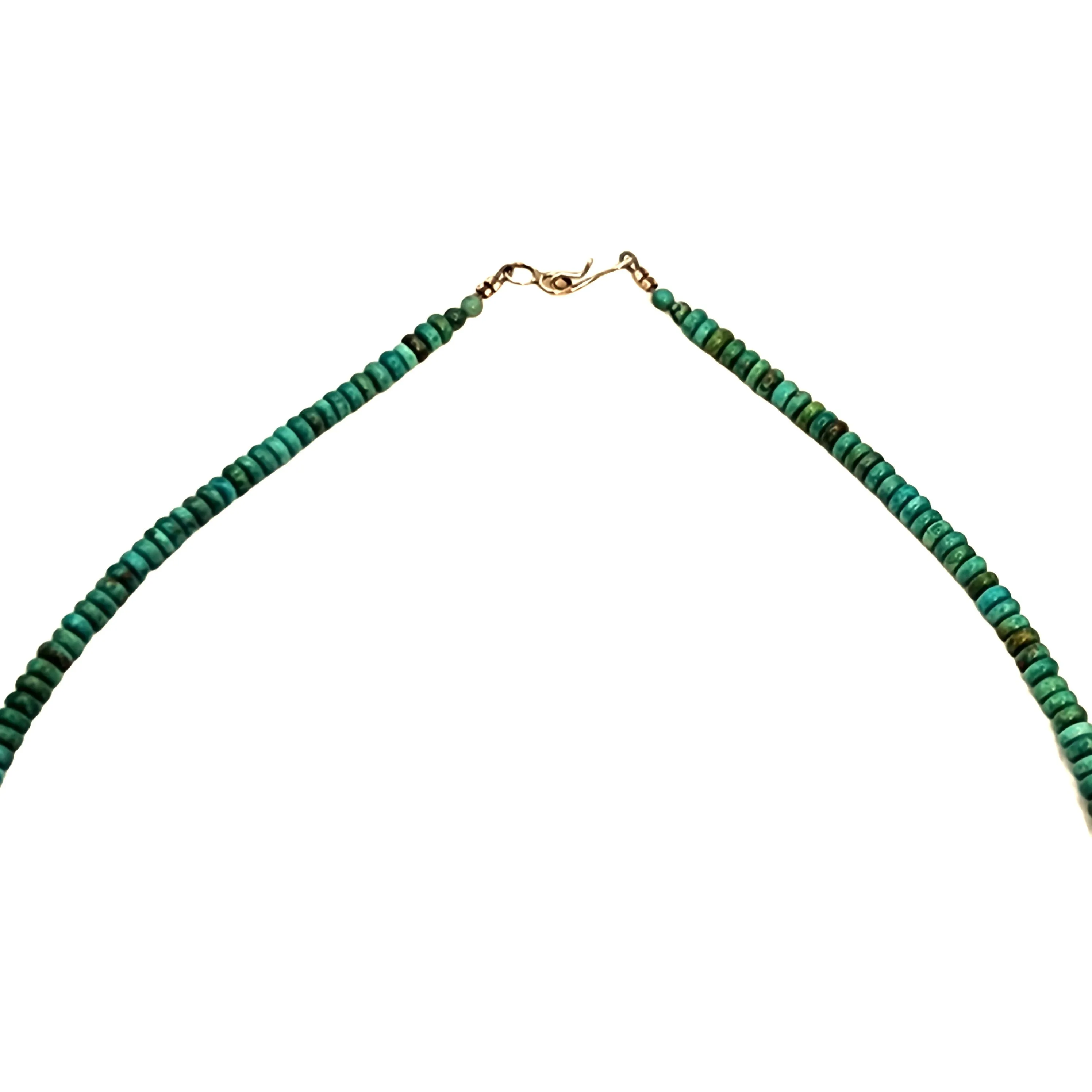 Natural Turquoise Necklace - 19 Long