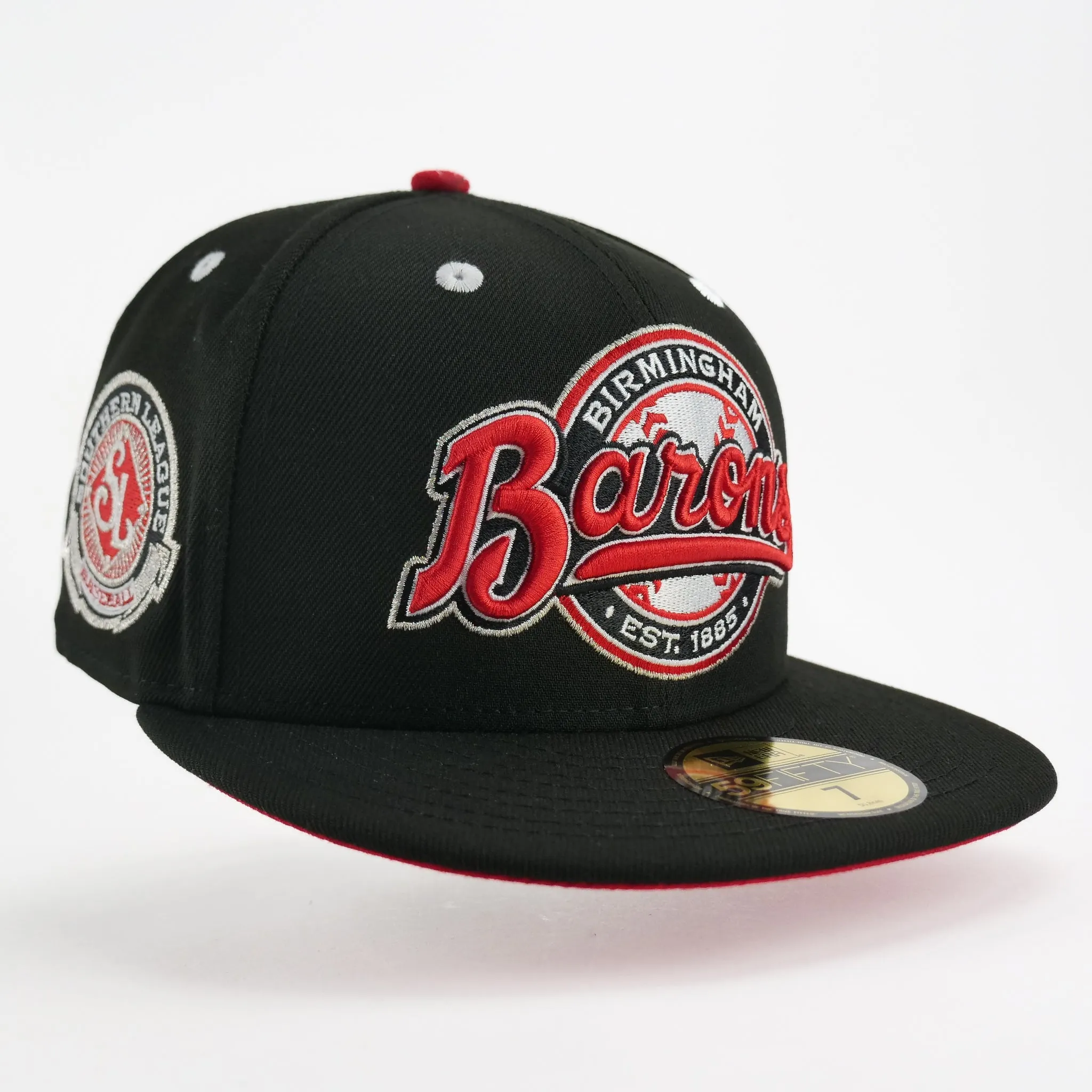 New Era Custom Exclusive Fitted Birmingham Barons ( Breds) Minor League Cap