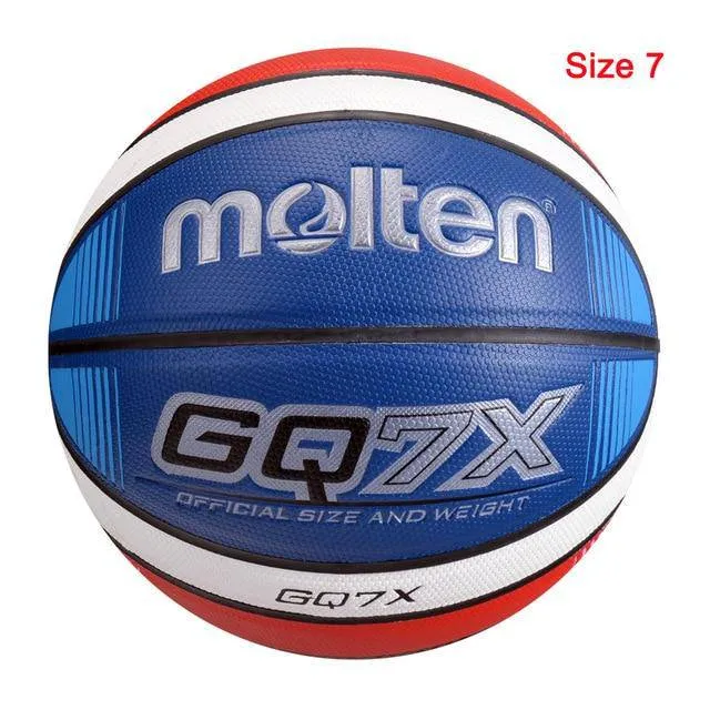 New High Quality Basketball Ball Official Size 7/6/5 PU Leather Outdoor Indoor