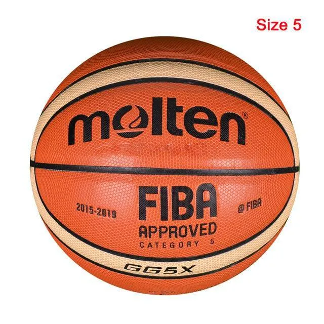 New High Quality Basketball Ball Official Size 7/6/5 PU Leather Outdoor Indoor