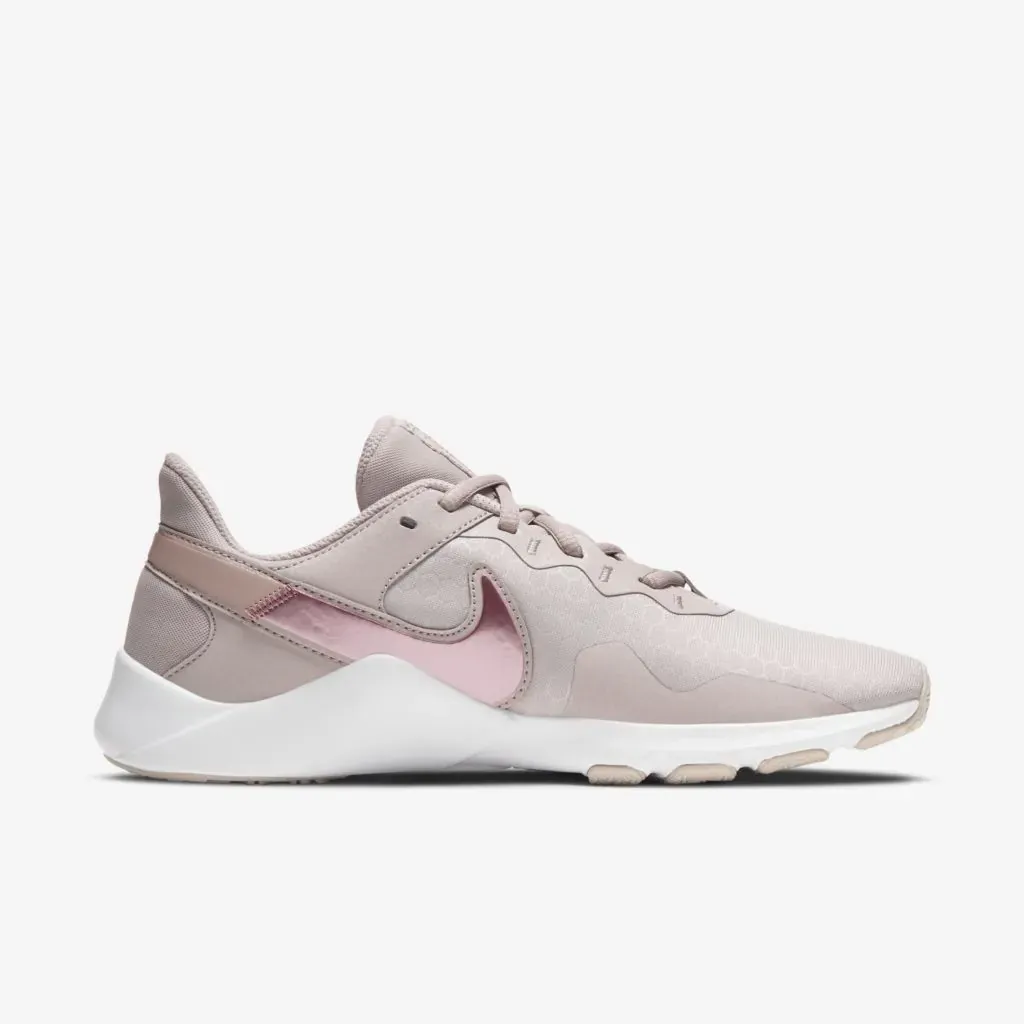 Nike Women's Legend Essential 2 Shoes - Platinum Violet / Stone Mauve / White / Desert Berry