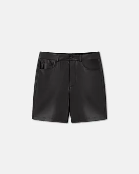 Novan - Sale Okobor™ Alt-Leather Shorts - Black