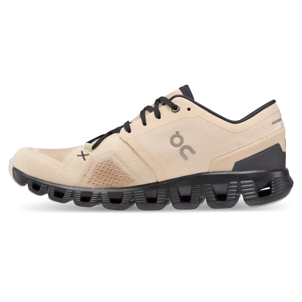 On Running Women's Cloud X 3 Shoes - Fawn / Magnet