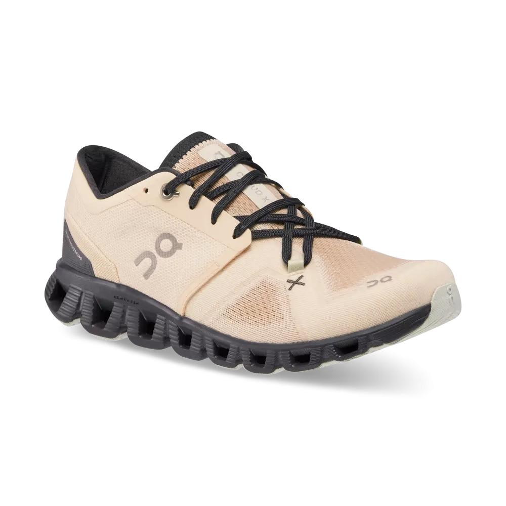 On Running Women's Cloud X 3 Shoes - Fawn / Magnet