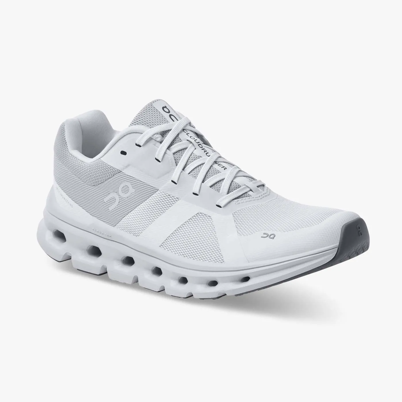 On Running Women's Cloudrunner Wide Shoes - White / Frost